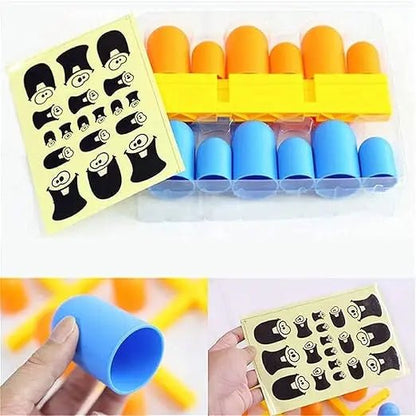 Tic Tac Toe Gobble Board Game | Board Games for Adults | Kids Brain Development - Toynix