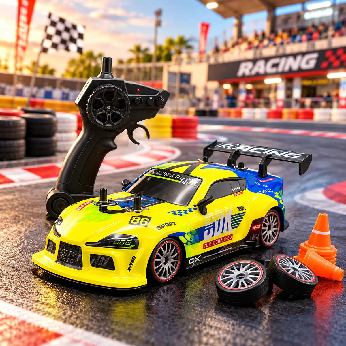 Toyota Supra MK5 RC Sports Drift Car (161-RC20)