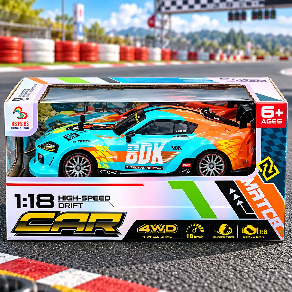 Toyota Supra MK5 RC Sports Drift Car (161-RC20)