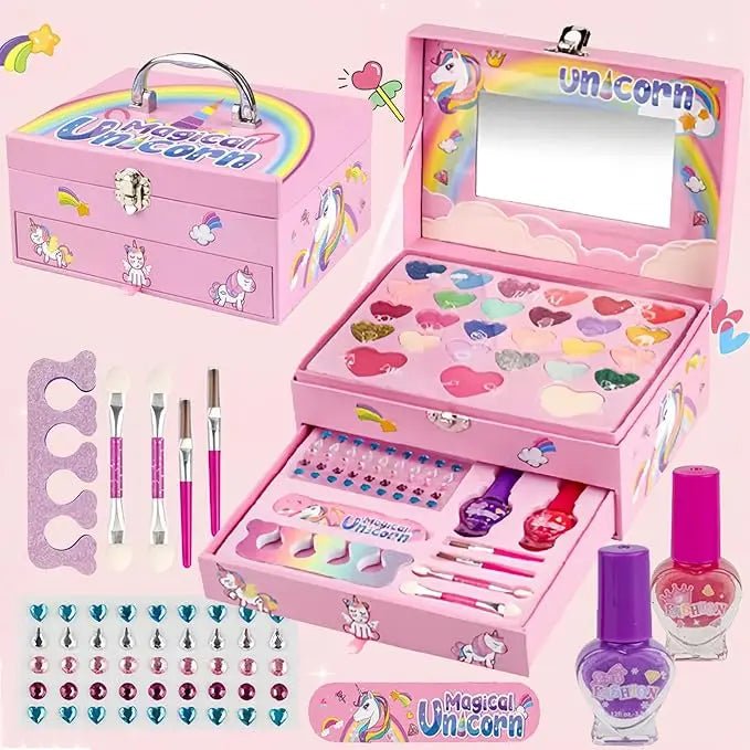 Unicorn Girls Safe & Pretend Play Cosmetic Makeup Kit (SY-2222A)