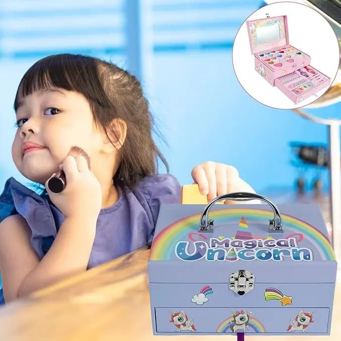 Unicorn Girls Safe & Pretend Play Cosmetic Makeup Kit (SY-2222A)