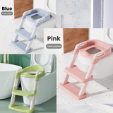 Toilet Seat with 2 Step Ladder | Toilet Trainer For Kids