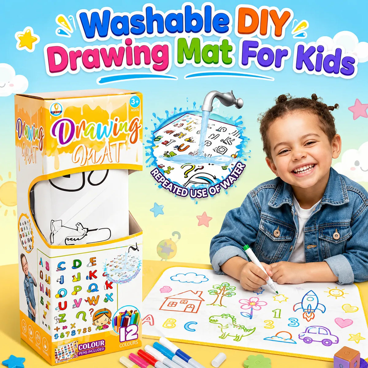 Kids Ultimate Learning & Fun Toy Bundle (Z185-9G/305-F6/3013)