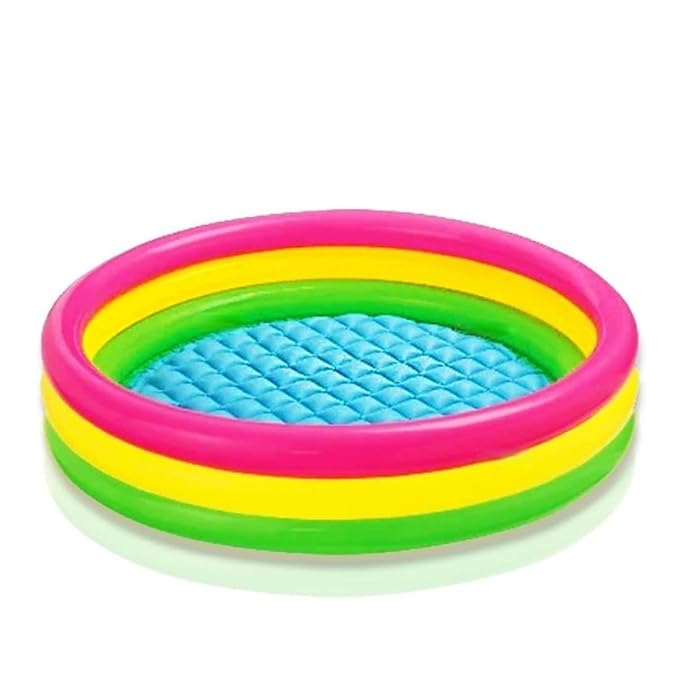 Rainbow Swimming Pools for Kids Inflatable Pools (Without Box)