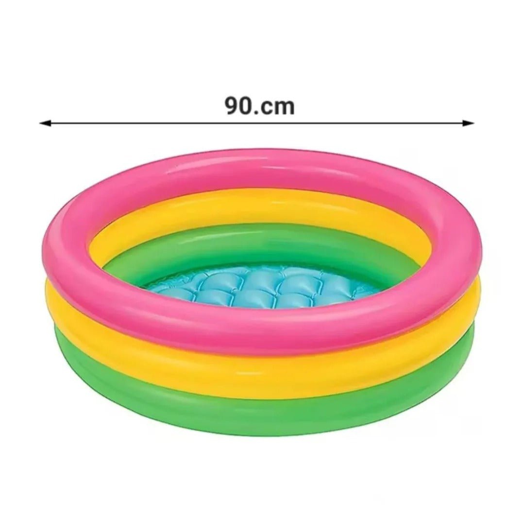 Rainbow Swimming Pools for Kids Inflatable Pools (Without Box)
