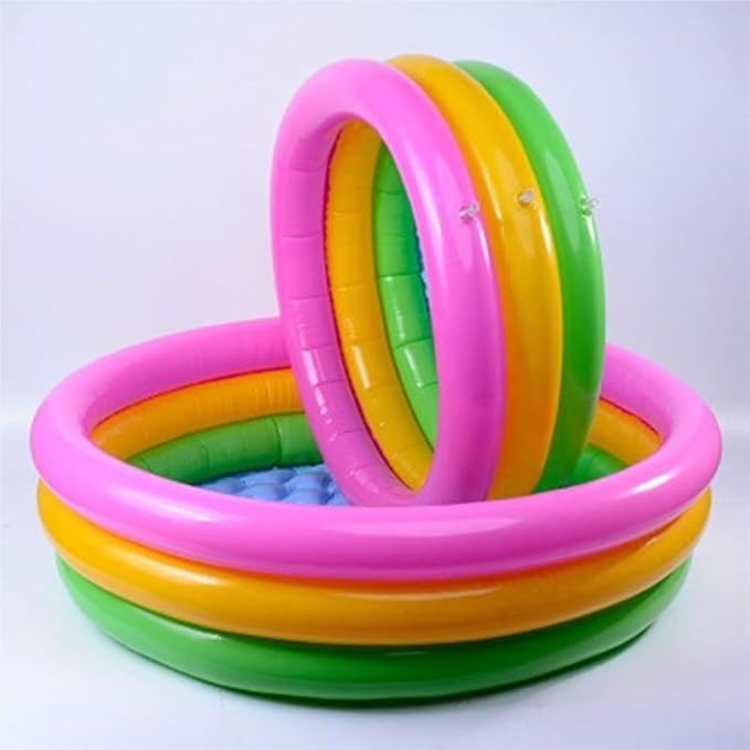 Rainbow Swimming Pools for Kids Inflatable Pools (Without Box)