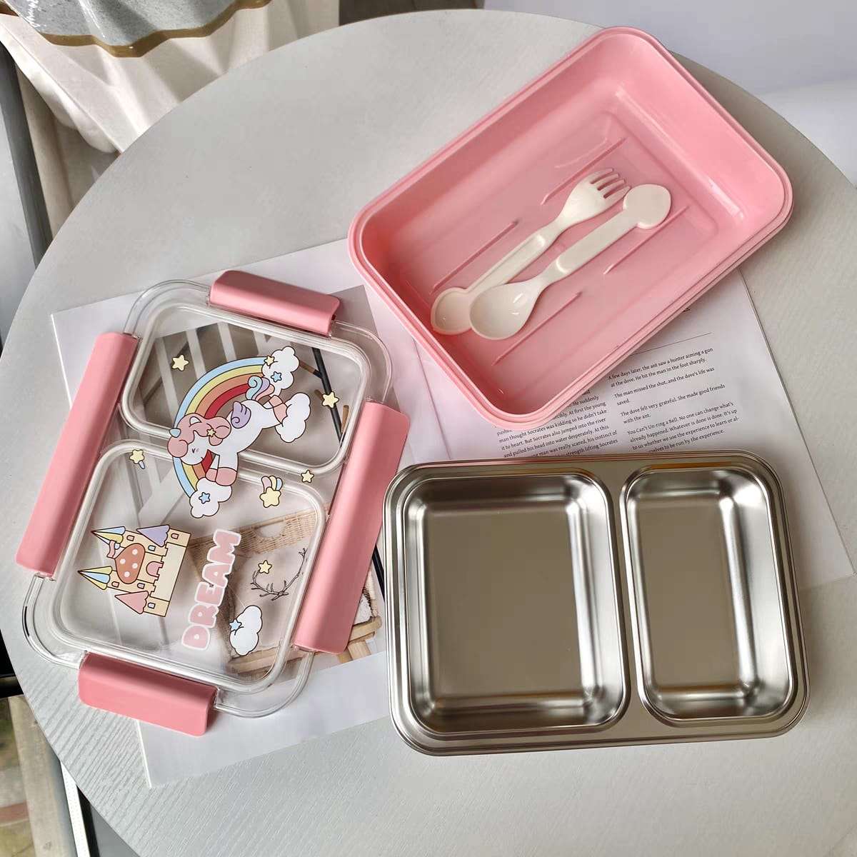 Premium Stainless Steel Lunch Box (029-10)
