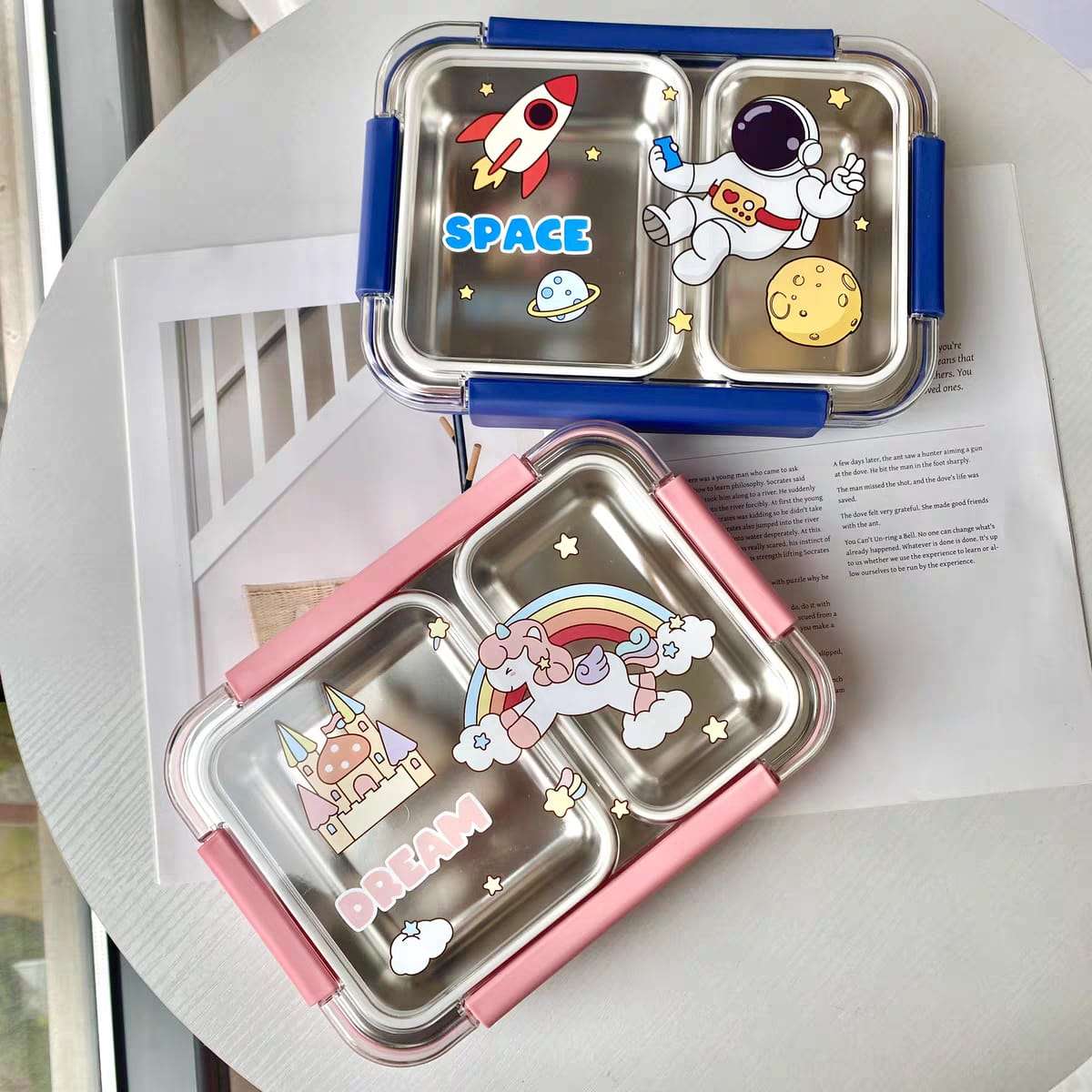 Premium Stainless Steel Lunch Box (029-10)