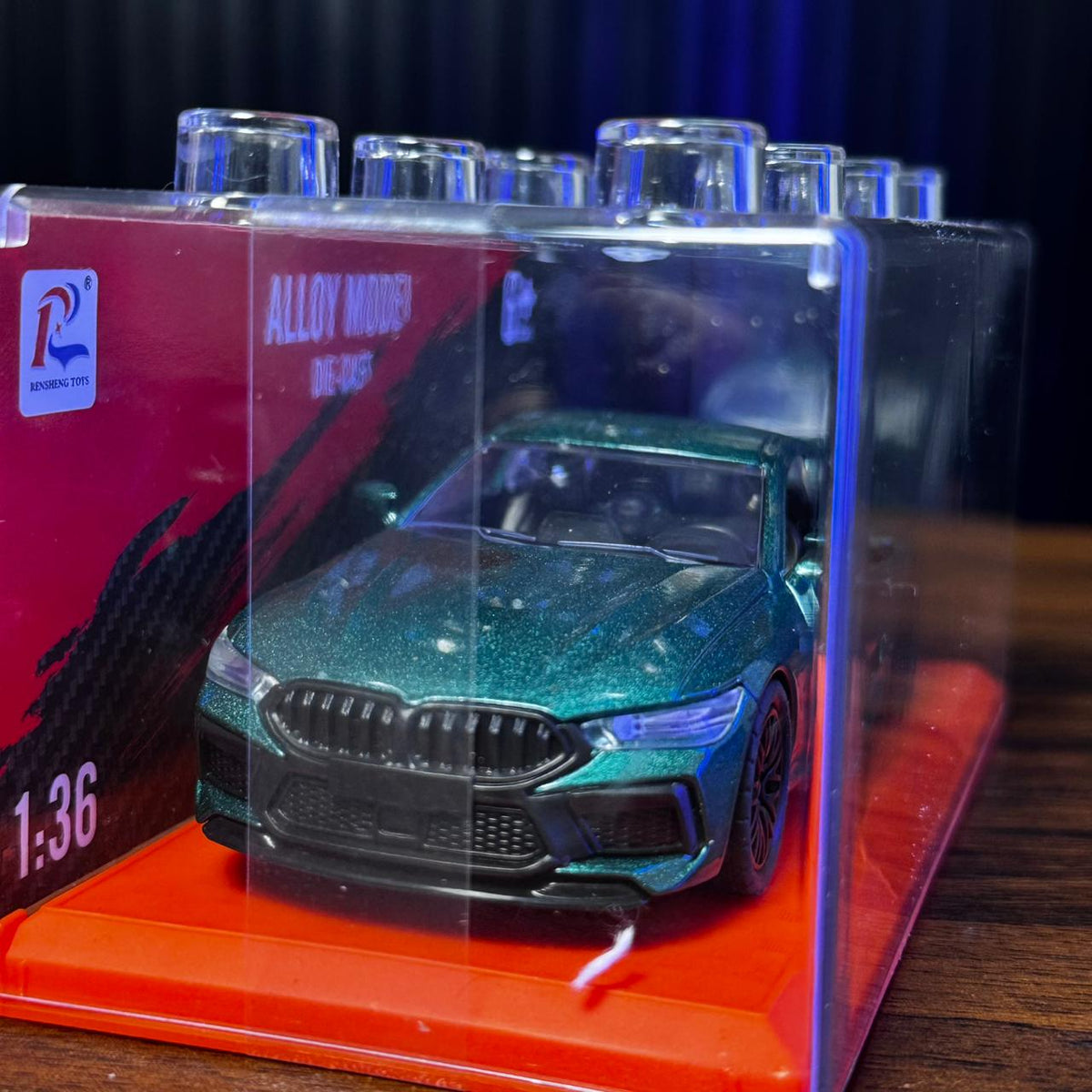 BMW M8 Premium 1:36 Scale Die-Cast Sports Car (White Color | W36888)
