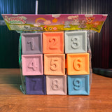 Large Soft teethers Building Blocks Numbers and Shapes For Kids (8850-12)