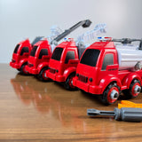 DIY Fire Rescue Truck For Kids