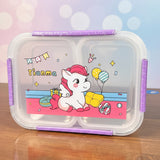 Stainless Steel Premium Lunch Box For Kids (029-7)