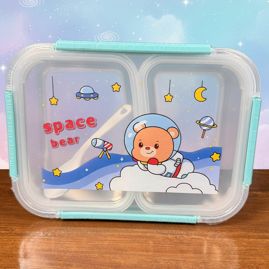 Stainless Steel Premium Lunch Box For Kids (029-7)