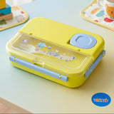 Premium Plastic Lunch Box with Sauce Container (029-27)