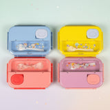 Premium Plastic Lunch Box with Sauce Container (029-27)