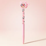 Cute Cat Glitter Ballpoint Pen For Kids (1005)