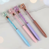 Bear Rhinestone Ballpoint Pen For Kids (9079)