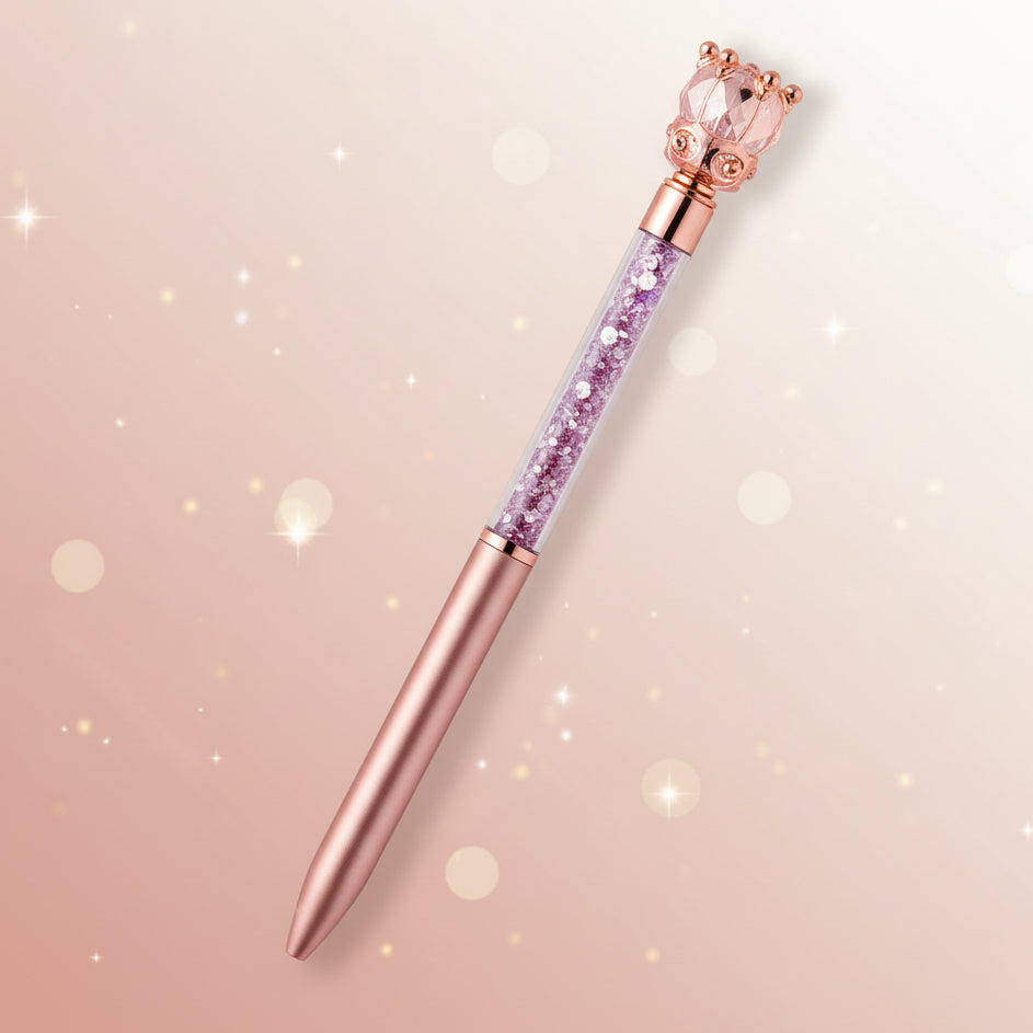 Bear Rhinestone Ballpoint Pen For Kids (9079)