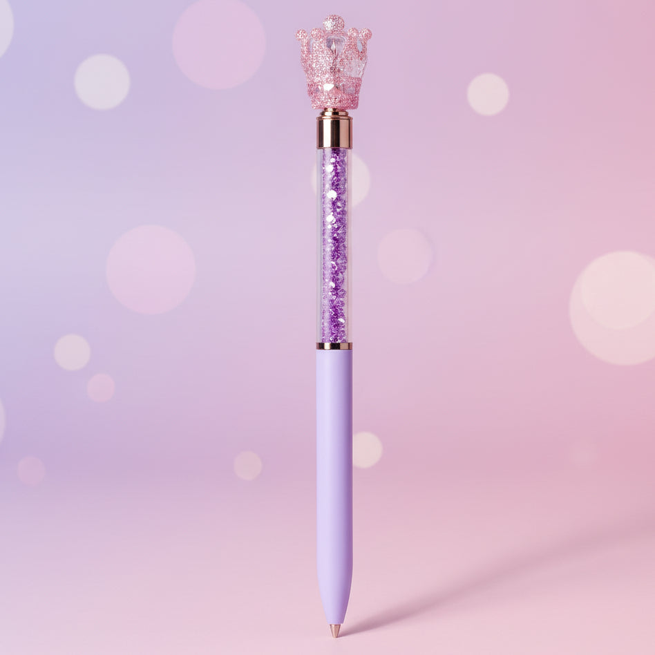 Bear Rhinestone Ballpoint Pen For Kids (9079)