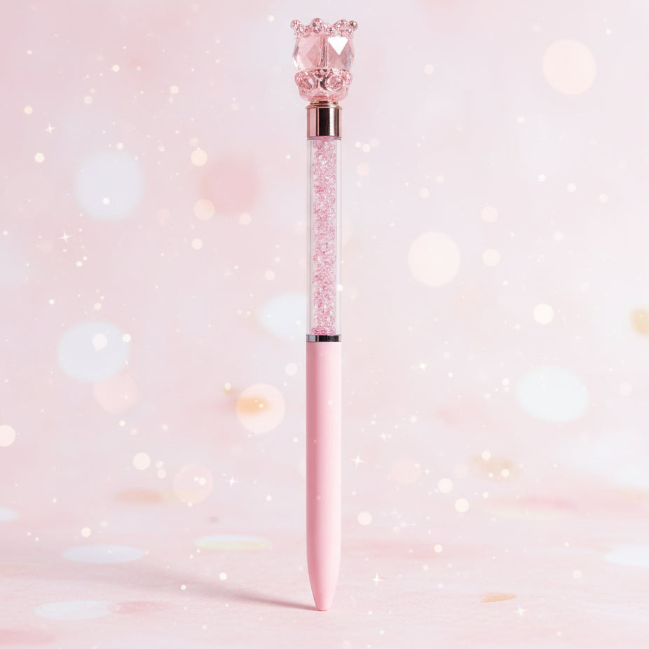 Bear Rhinestone Ballpoint Pen For Kids (9079)