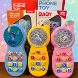Baby Musical Phone Toy With Lights (Random Color | 555A-B)