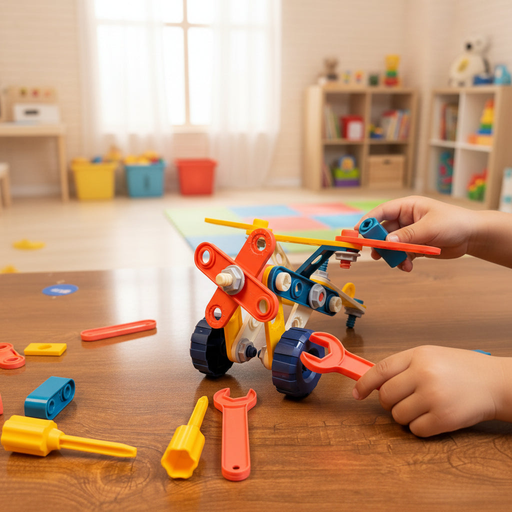 DIY Erector Building Toy Set for Kids (AK014)