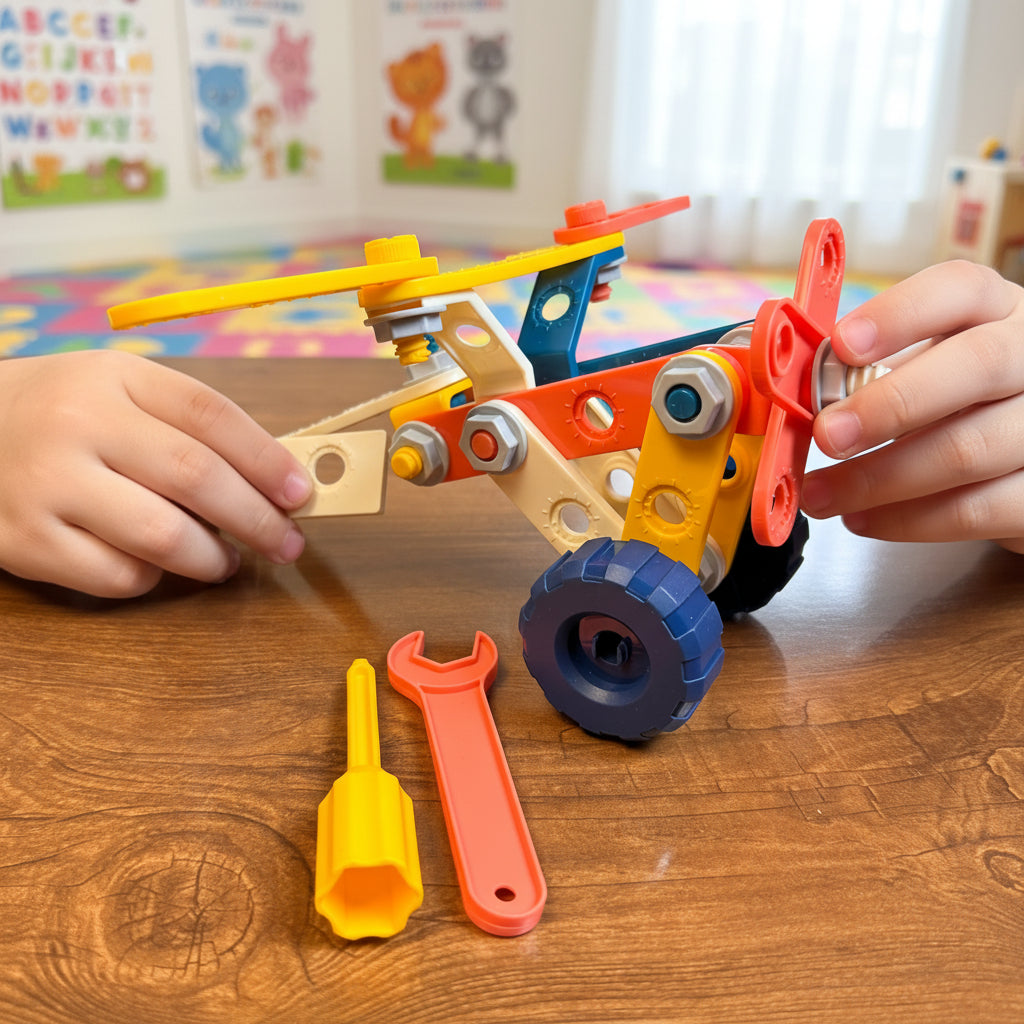 DIY Erector Building Toy Set for Kids (AK014)