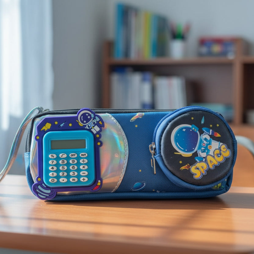 Space Geometry Box With Calculator For Kids - Toynix.pk