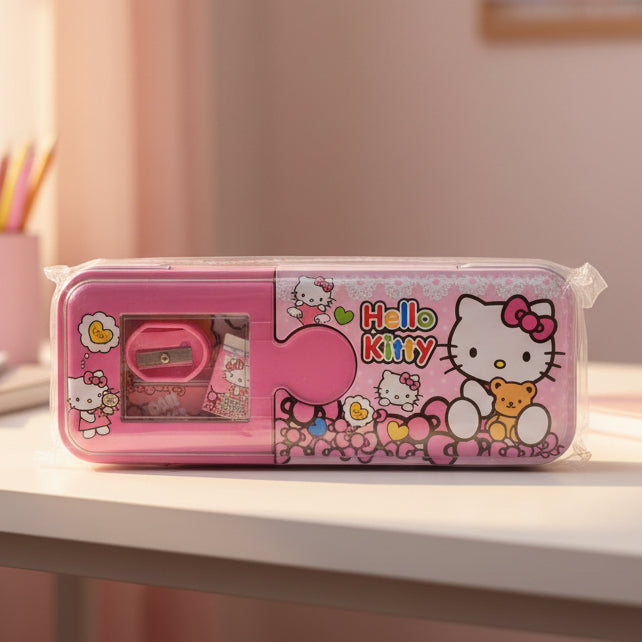 Steel Pencil Box For GIrls