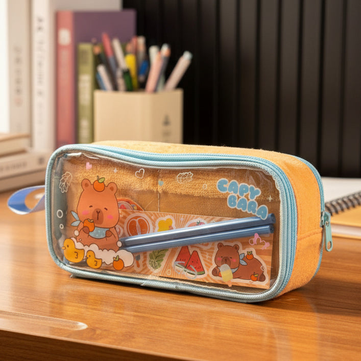 Cute Stationery Pouch For Kids (KT-F5913)
