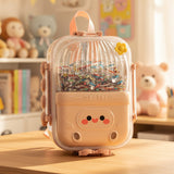 3 Compartment Cactus Shape Lunch Box For Kids (029-4)