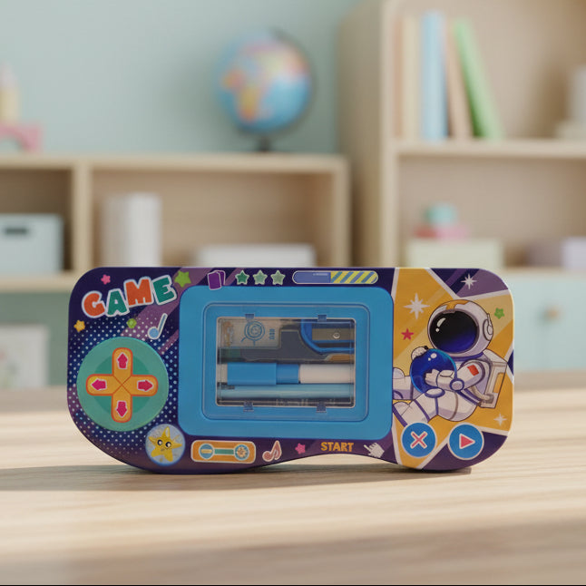 3D Metal Pencil Box Set for Kids (KT-H25002)