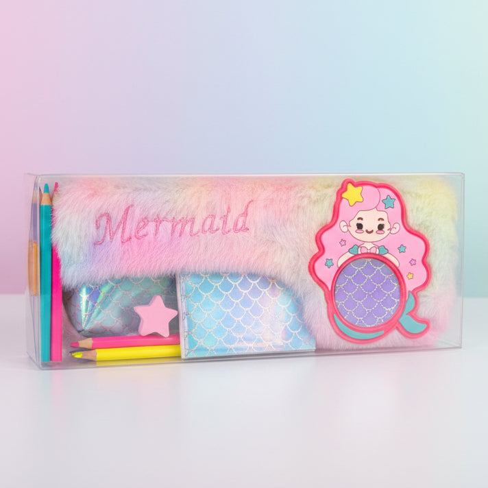 Soft Plush Pencil Pouch For Kids (MultiColor) (FUR-29)