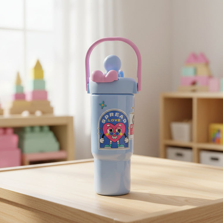 Cute Cartoon Water Bottle For Kids (029-50)