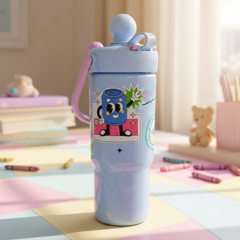 Cute Cartoon Water Bottle For Kids (029-50)