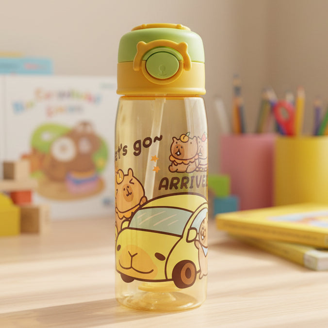 Capybara Friends Kids Water Bottle (029-45)
