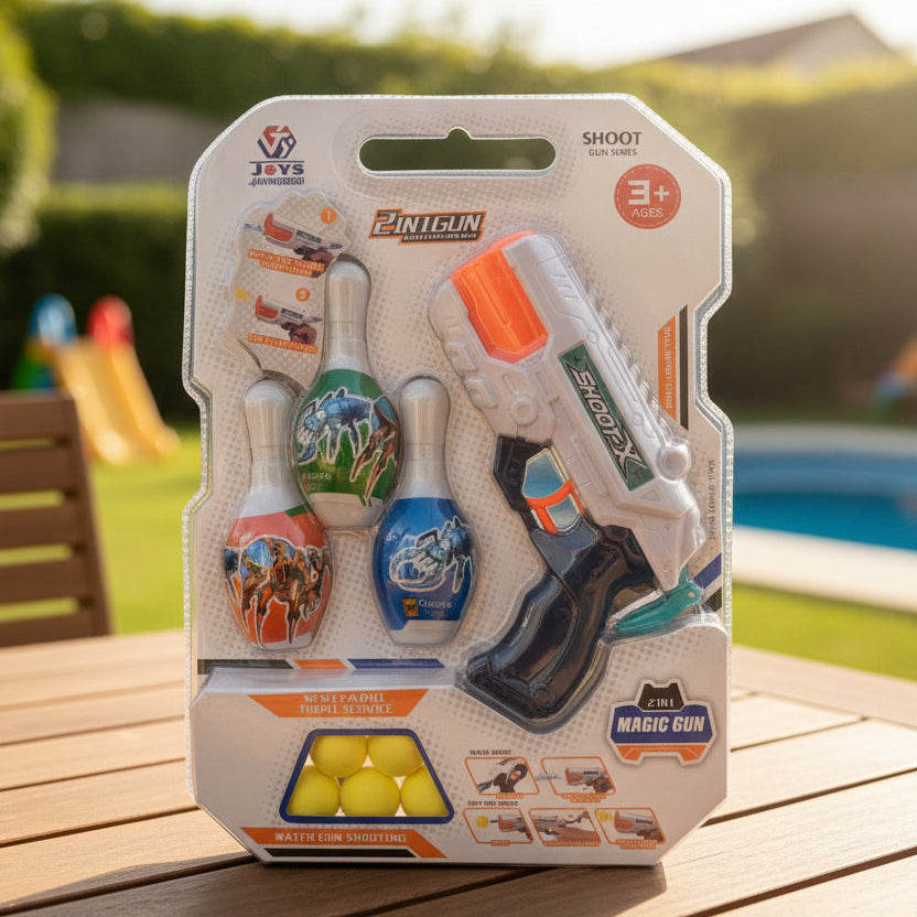 Magic 2 in 1 Shooting & Water Gun (648-31)