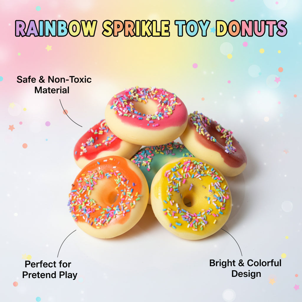 Squishy Donut Toy for Kids - 1 Pc (XC2033)