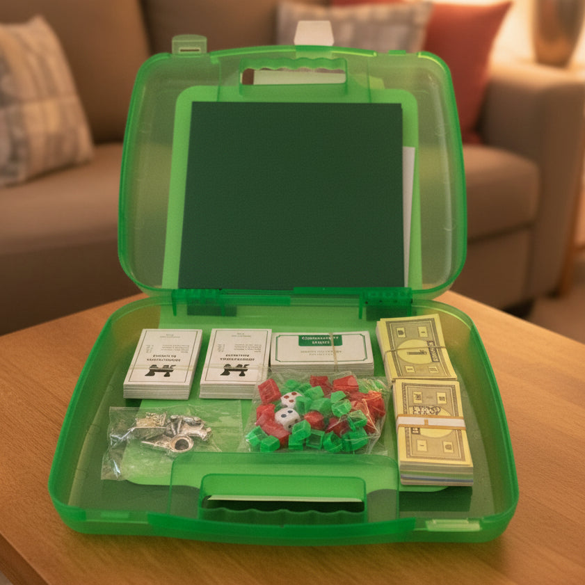 Monopoly Board Game for Kids & Family Briefcase Edition (55013)