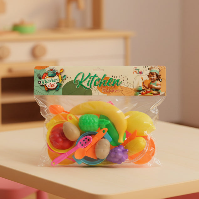 Pretend Cooking Kitchen Playset for Kids (WP001-01)