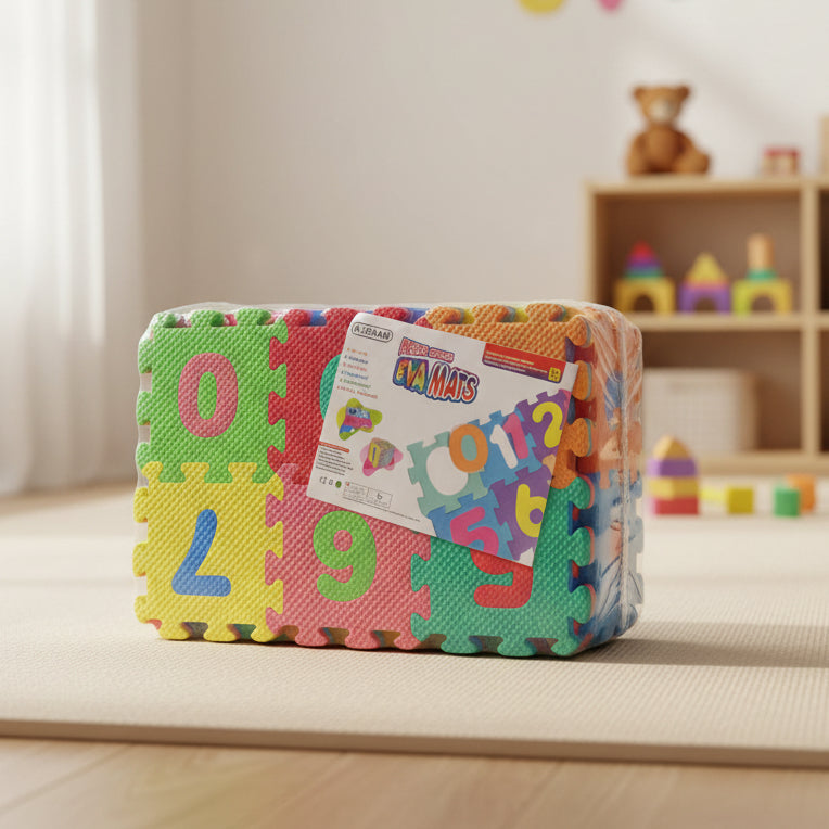 Alphabet, Numbers, Signs & Shape Foam Puzzle Mat for Kids (EM-12/36)