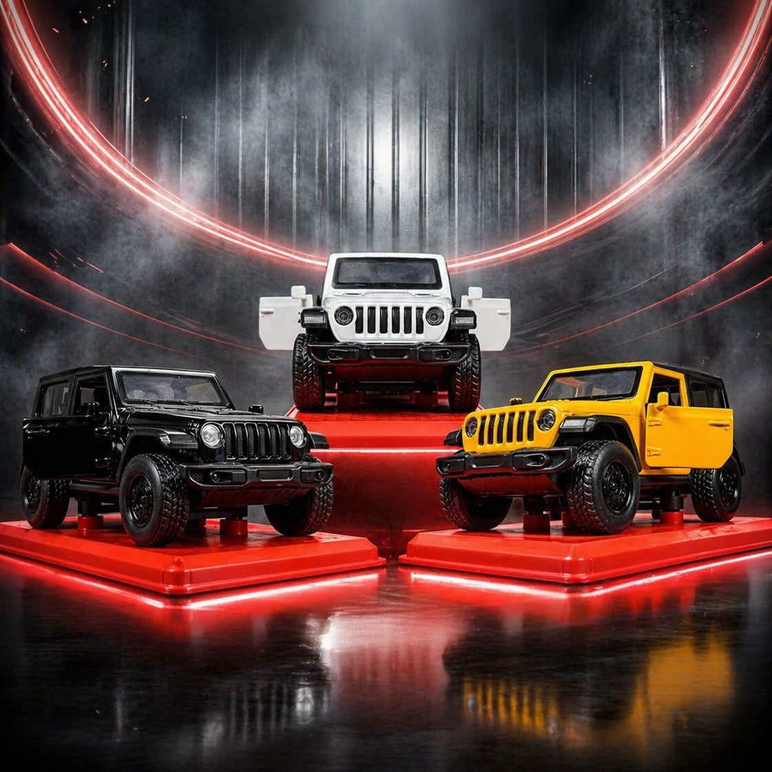 Jeep Wrangler Rubicon 1:36 Premium Die-Cast (Random Color | W36888)