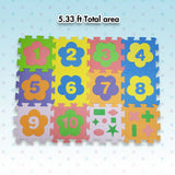 Alphabet, Numbers, Signs & Shape Foam Puzzle Mat for Kids (EM-12/36)