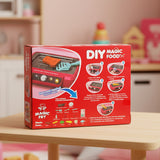 DIY Pretend Play Cooking Food Kitchen Toy Set for Kids (2A550)