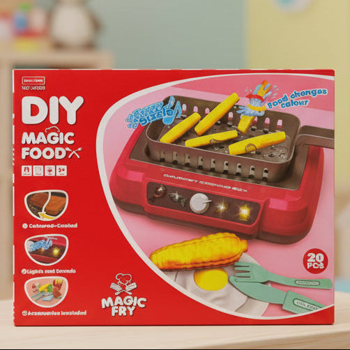 DIY Pretend Play Cooking Food Kitchen Toy Set for Kids (2A550)