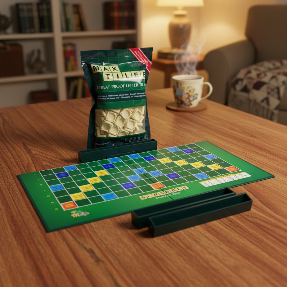 Scrabble Crossword Game with Carry Case | Family Board Game (55009)