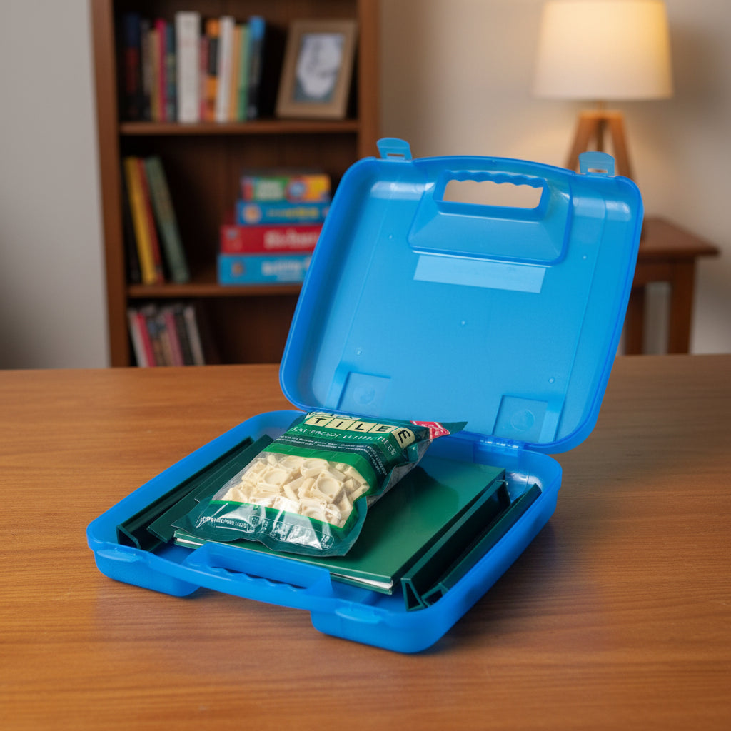 Scrabble Crossword Game with Carry Case | Family Board Game (55009)