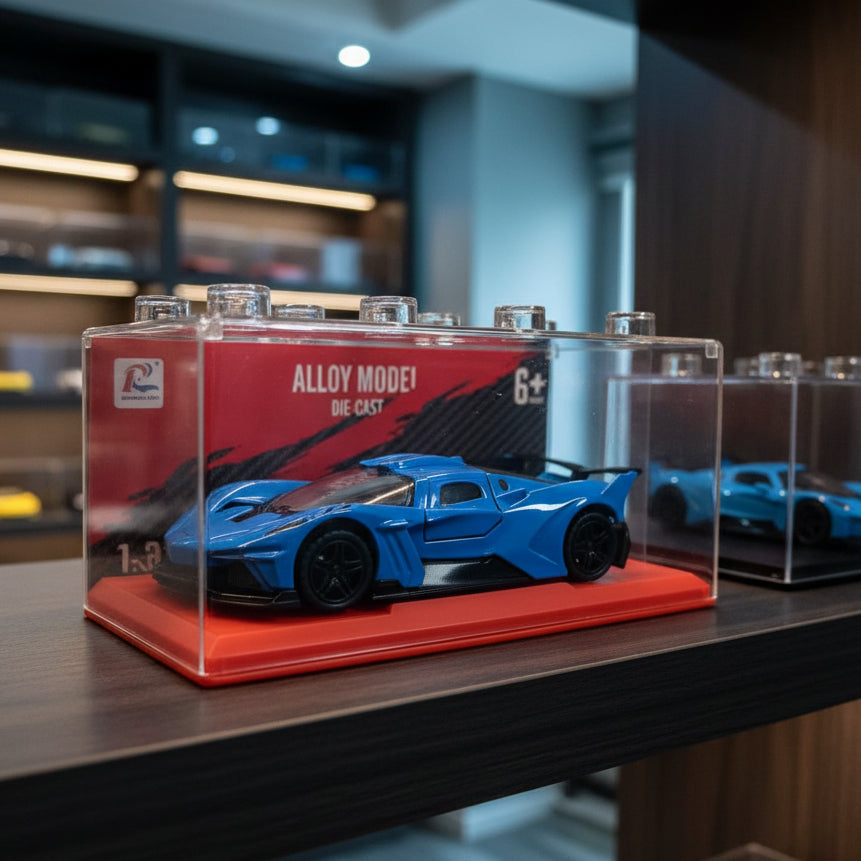 Hypercar Model Premium 1:36 Scale Diecast Car (Random Color | W36888)
