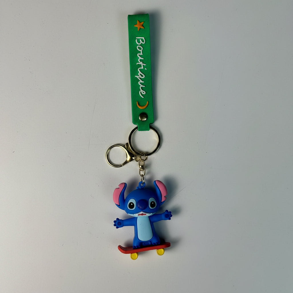 Cartoon Character Keychains for Kids (Random Keychain | 7563)