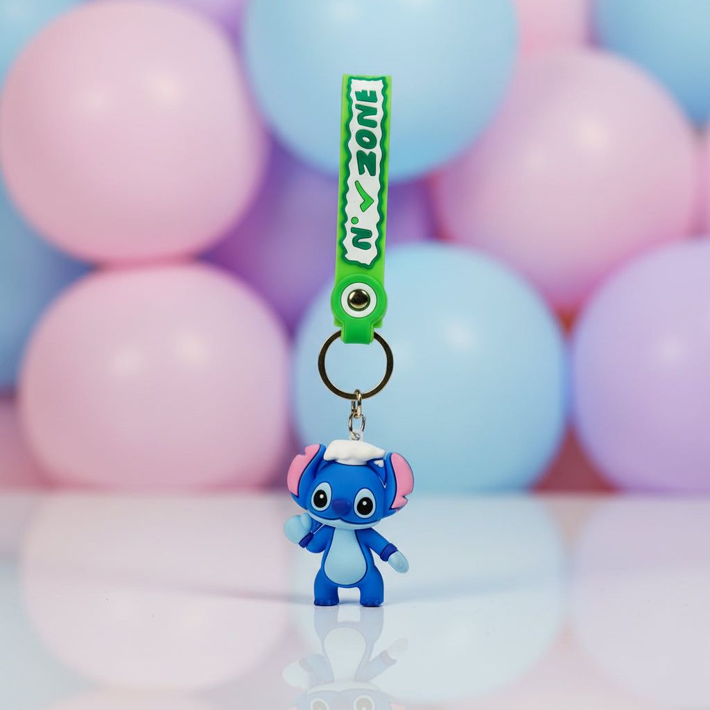 Cartoon Character Keychains for Kids (Random Keychain | 7563)